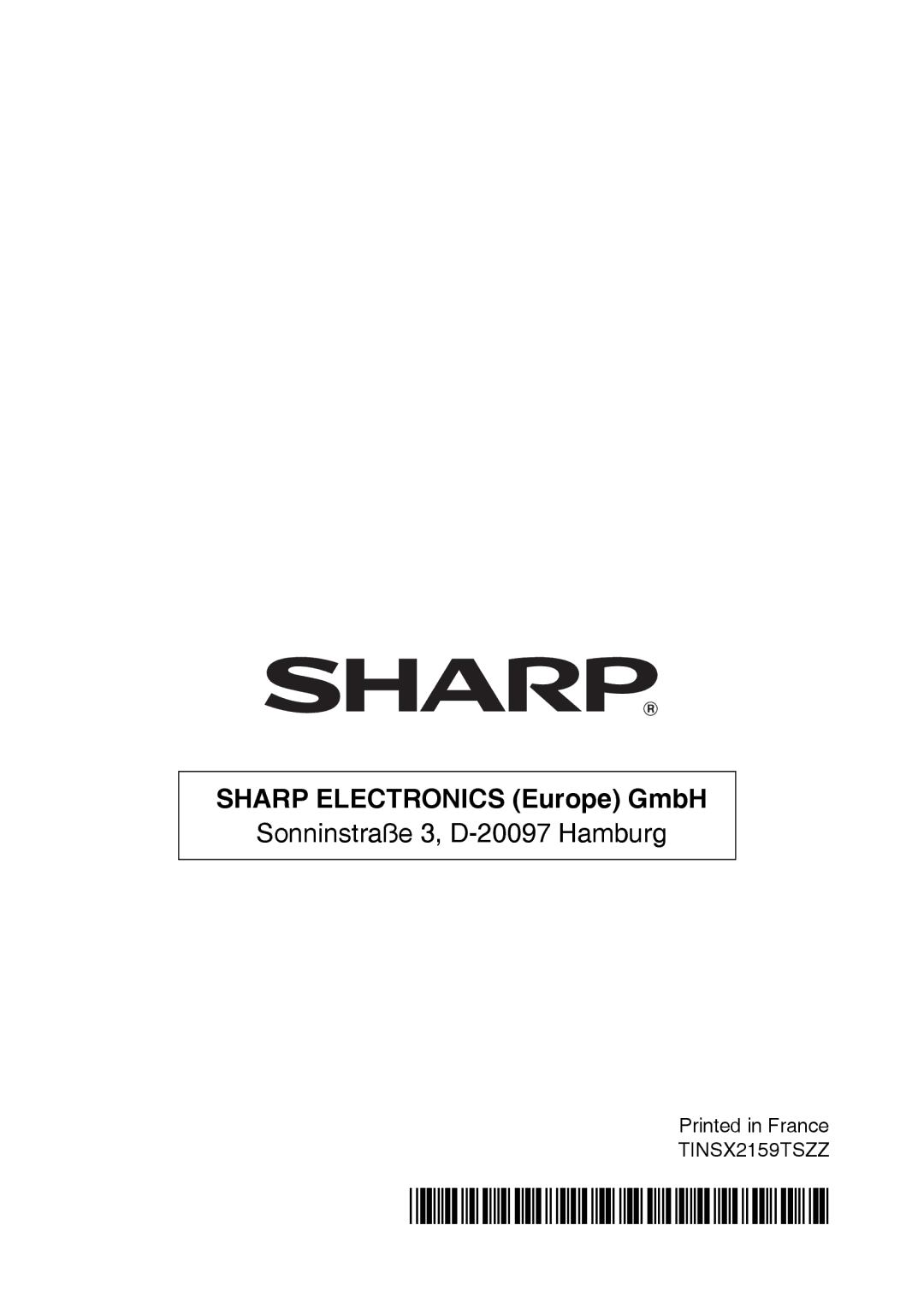 Sharp MX-B200 manual TINSX2159TSZZ 