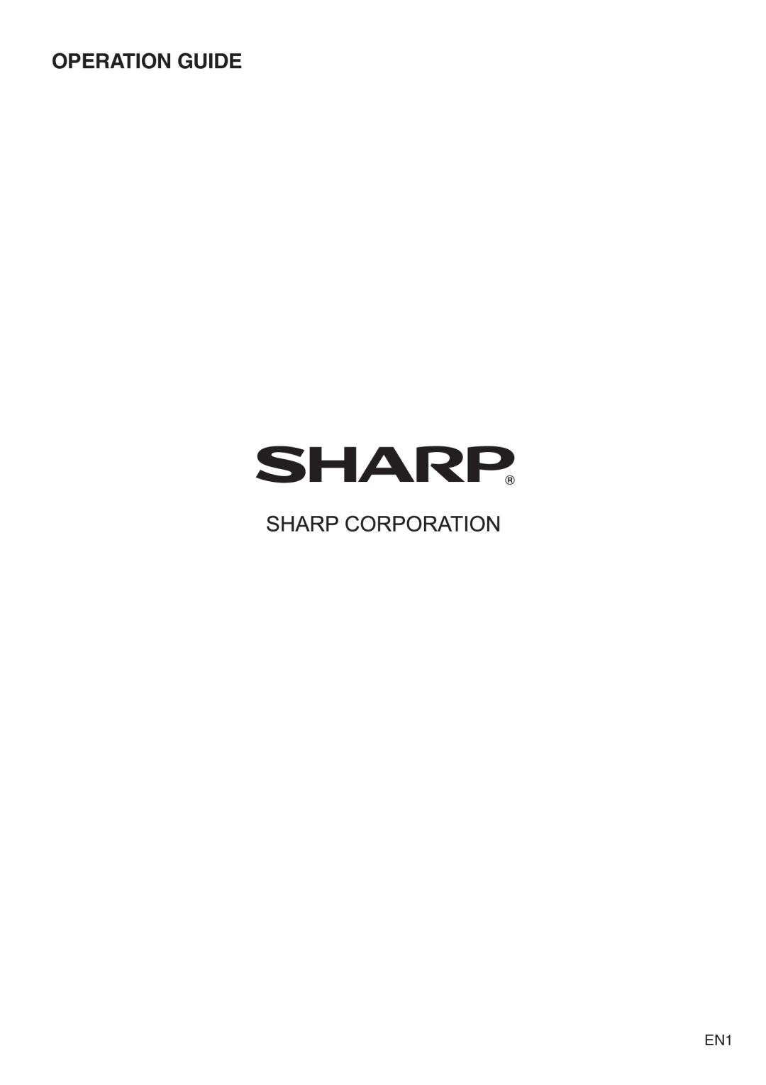 Sharp MX-B200 manual Operation Guide 