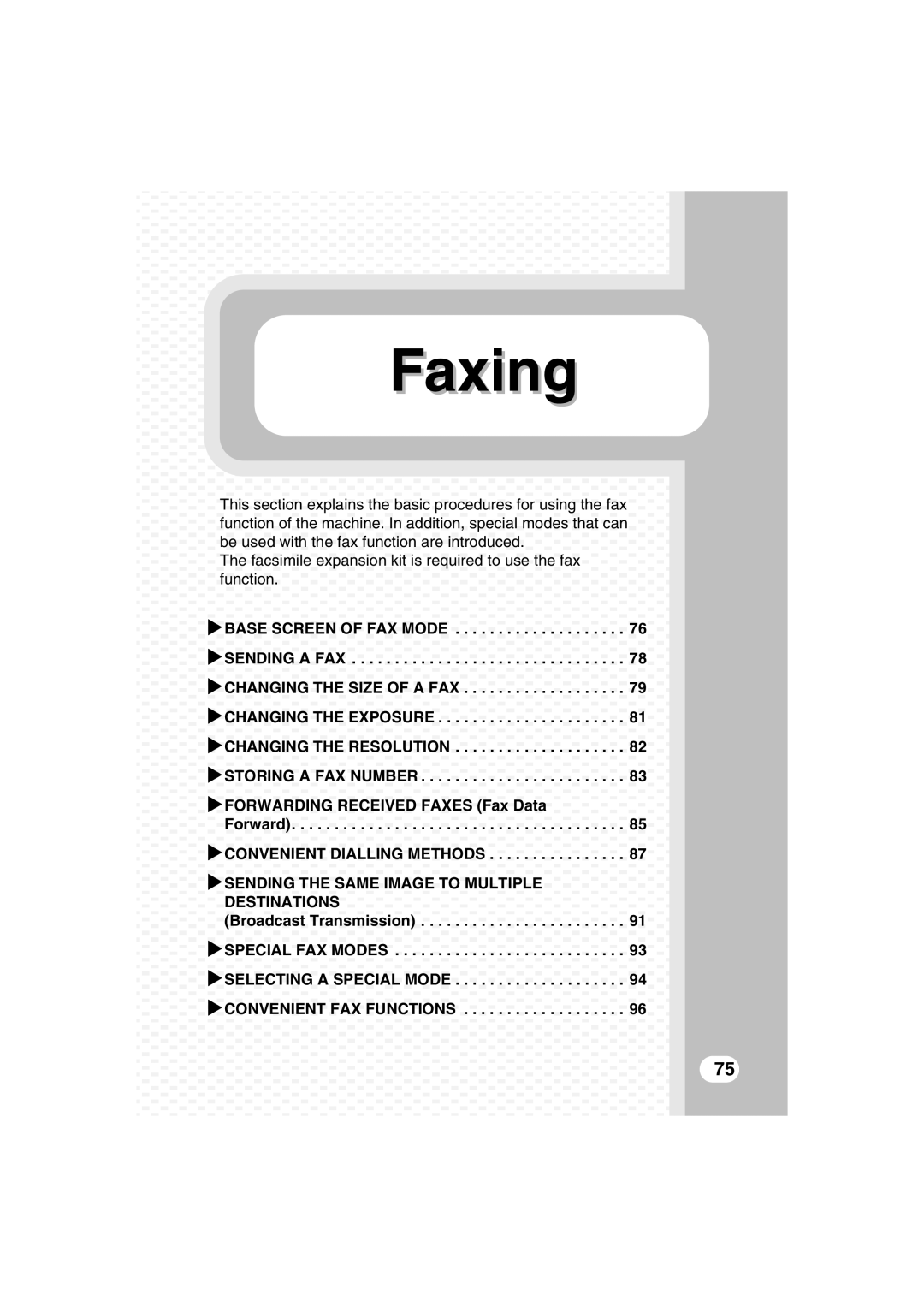 Sharp MX-C381, MX-C311 quick start Faxing, Forward Xconvenient Dialling Methods 