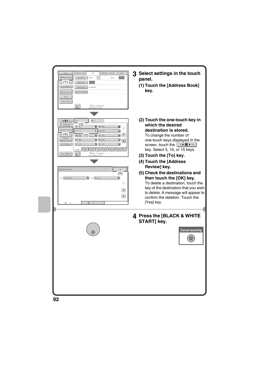 Sharp MX-C311, MX-C381 quick start Ccc Ccc 