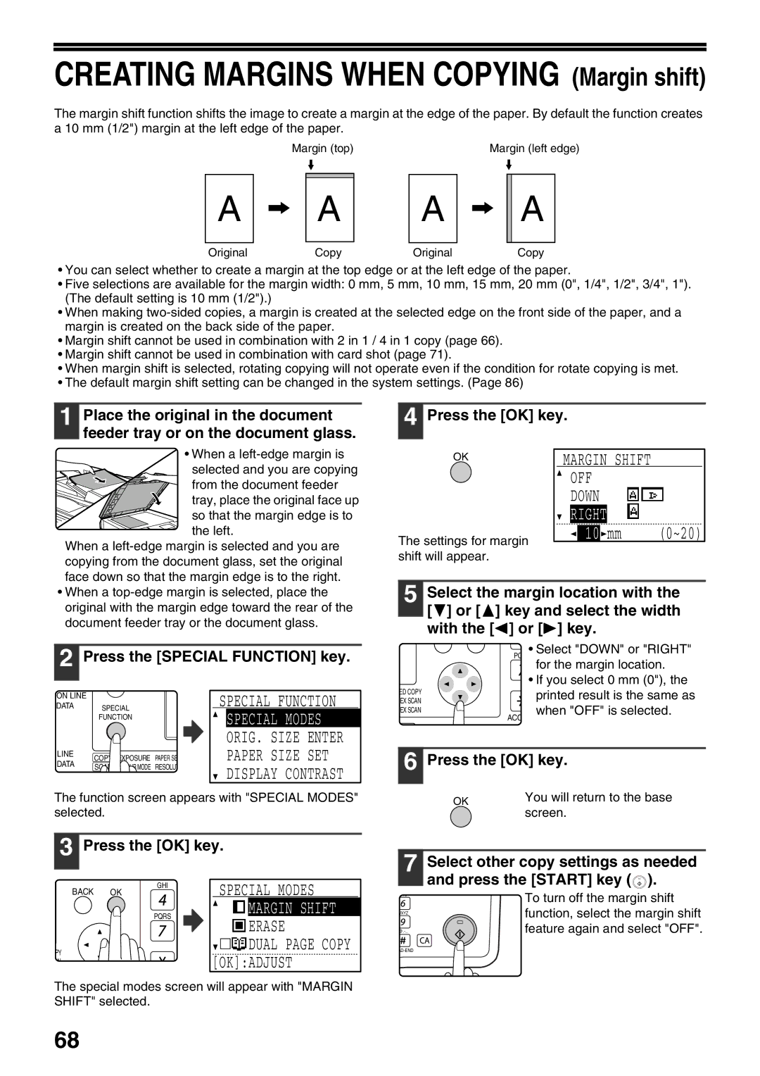 Sharp MX-M160D, MX-M200D operation manual AN Okadjust 