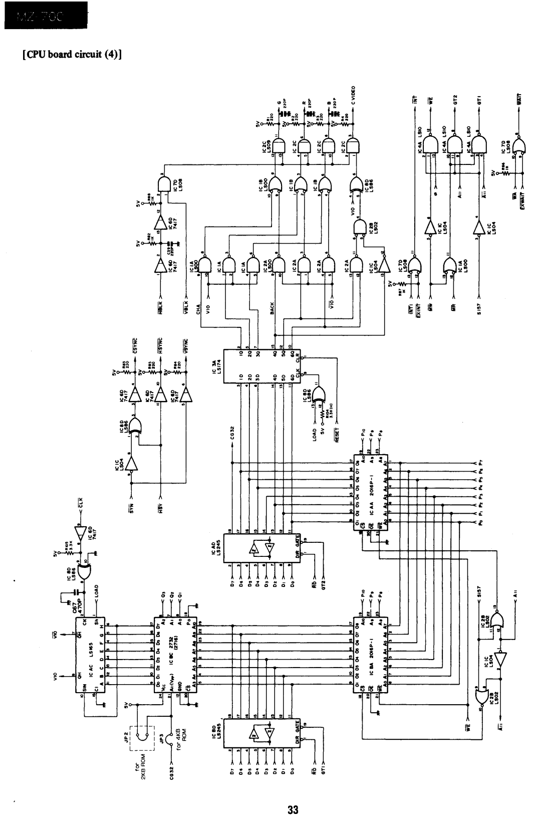 Sharp MZ-700 manual 4O~- Back 