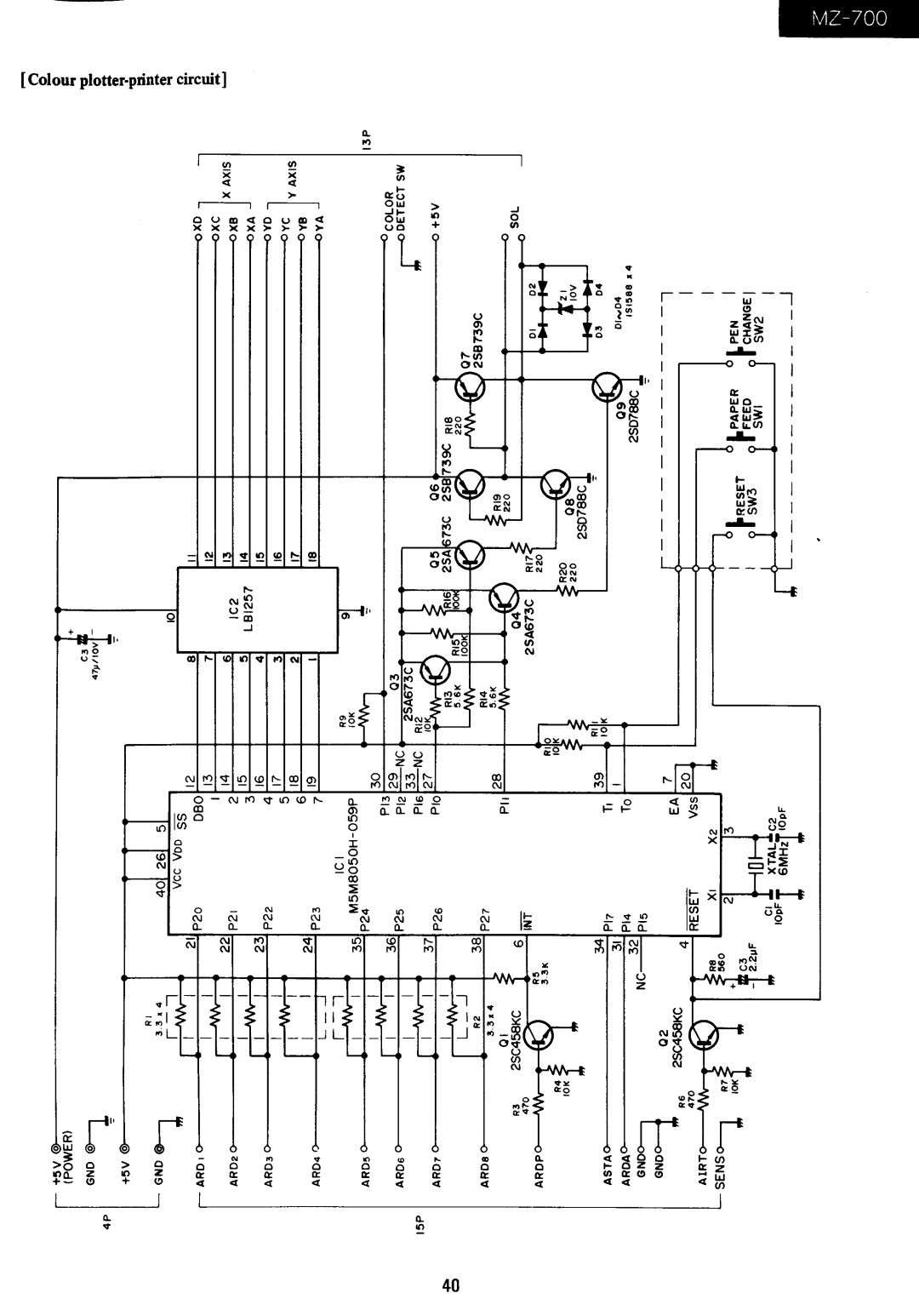 Sharp MZ-700 manual ISi§====t============I~~=====~==~================~YD 