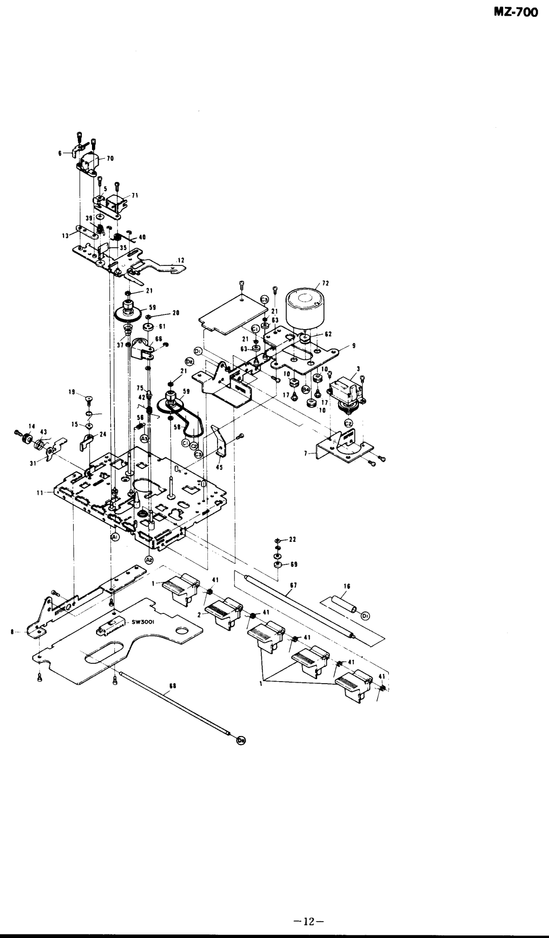 Sharp MZ-700 manual MZ·700 