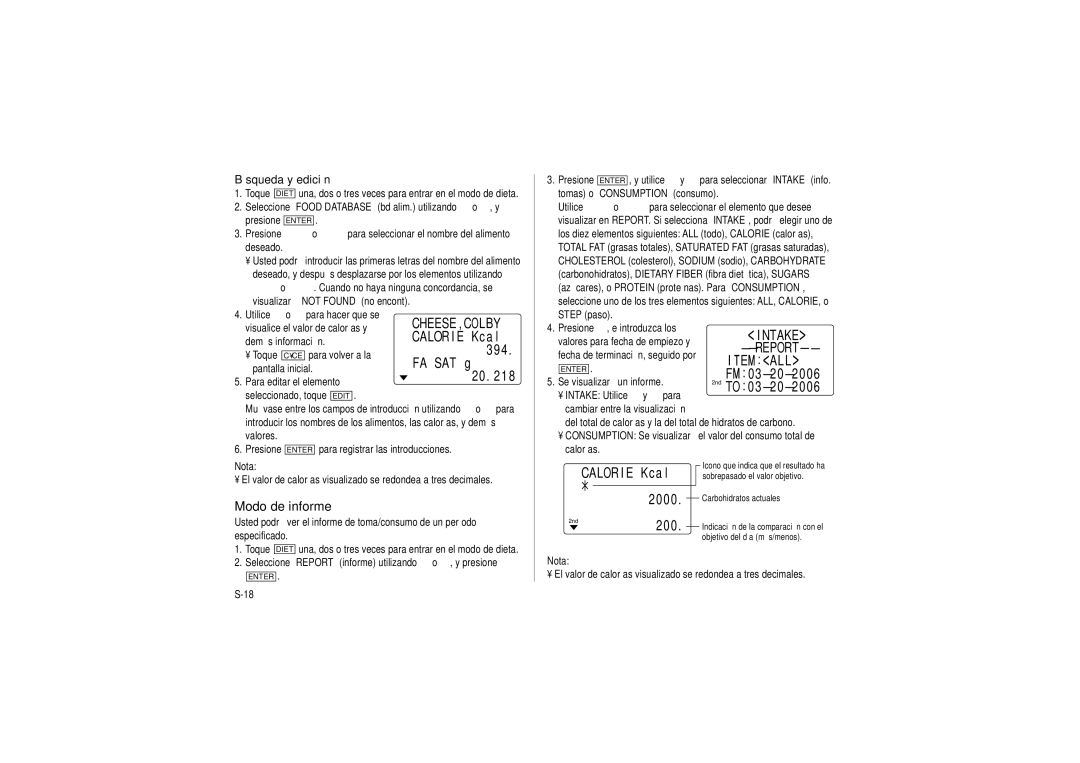 Sharp OZ-290HII operation manual Modo de informe, Búsqueda y edición, All 