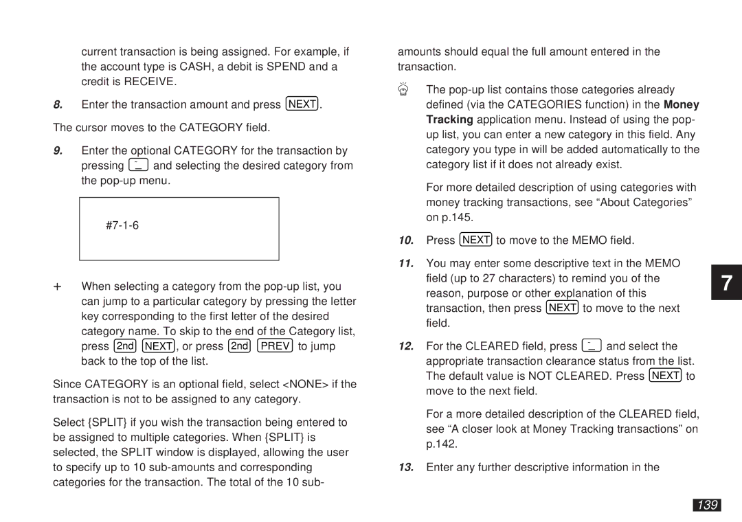 Sharp OZ-5500 operation manual 139 