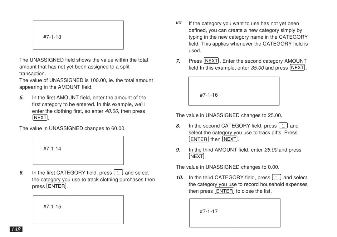 Sharp OZ-5500 operation manual 148 