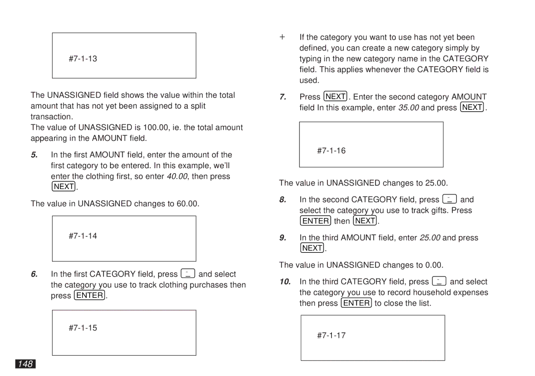 Sharp OZ-5600 operation manual 148 