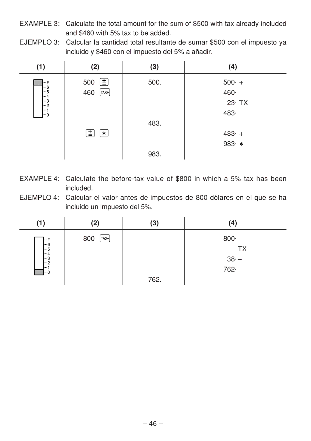 Sharp QS-2770H, QS-2760H, QS-1760H operation manual 800 