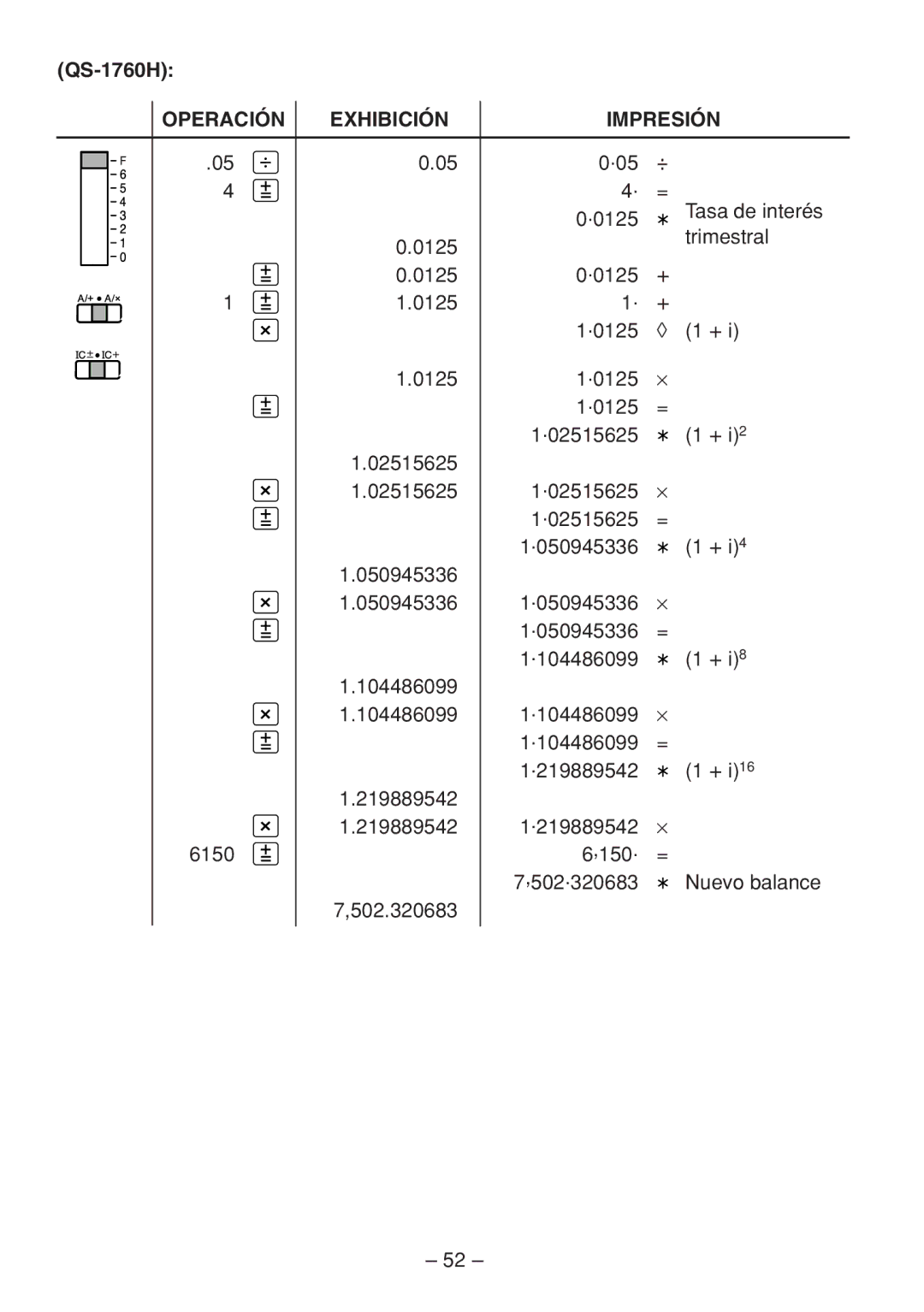 Sharp QS-2770H, QS-2760H operation manual QS-1760H 