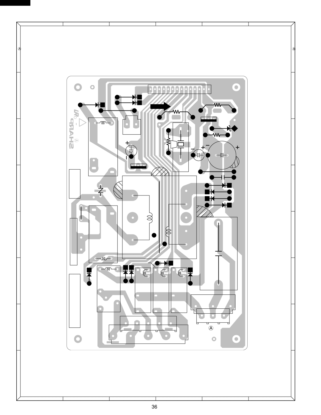 Sharp R-1501, R-1500, R-1505, R-1506 service manual Dip 