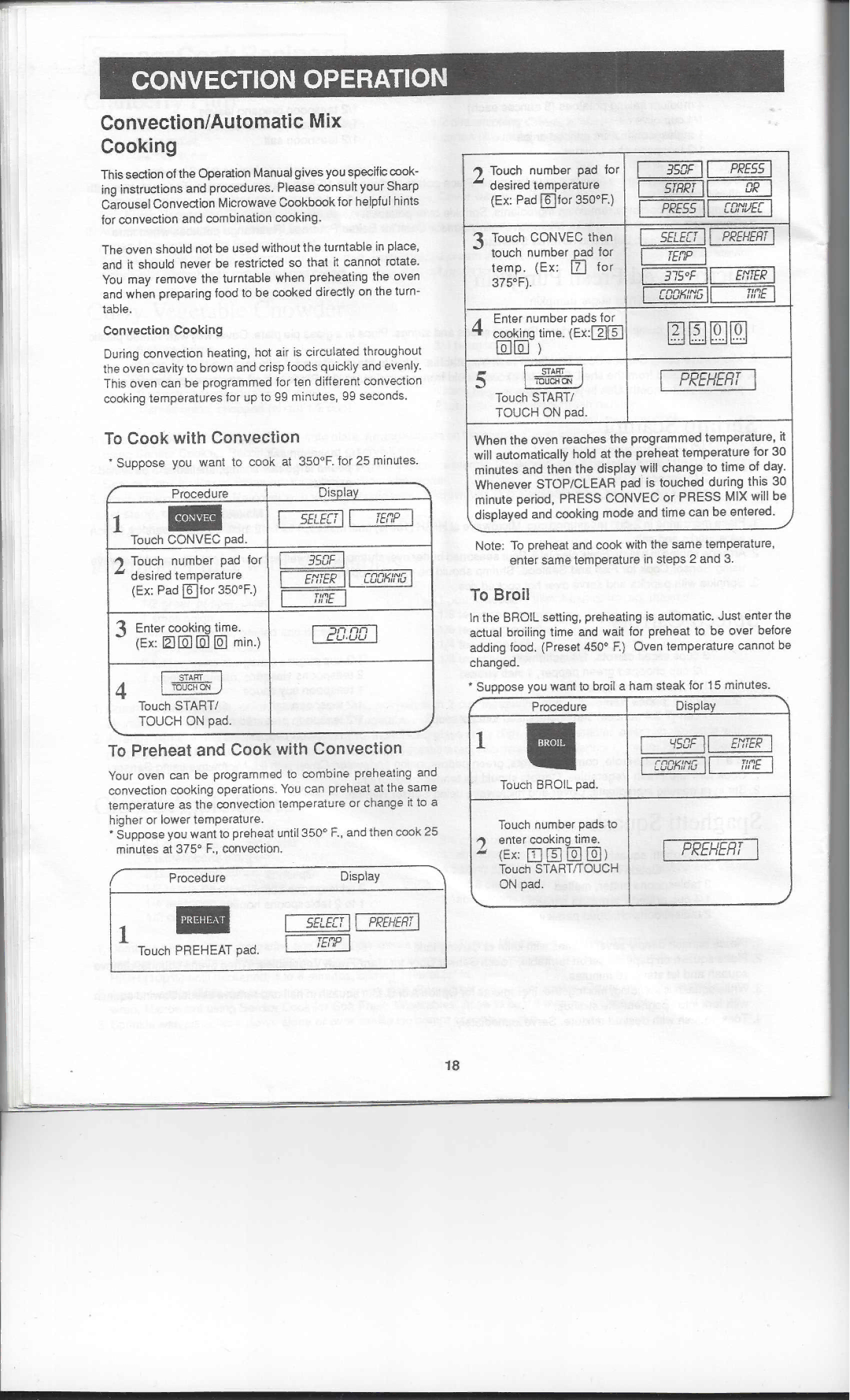 Sharp R-1850A, R-1852A, R-1851A manual ~H£lill 