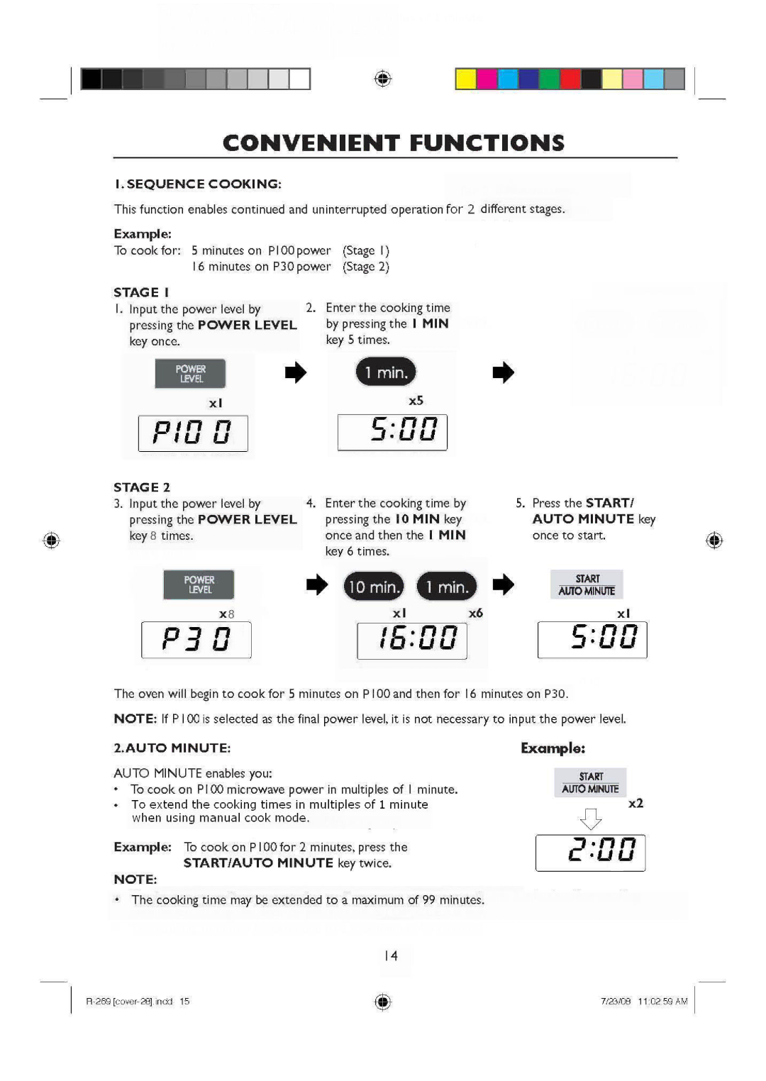 Sharp R-270 manual 