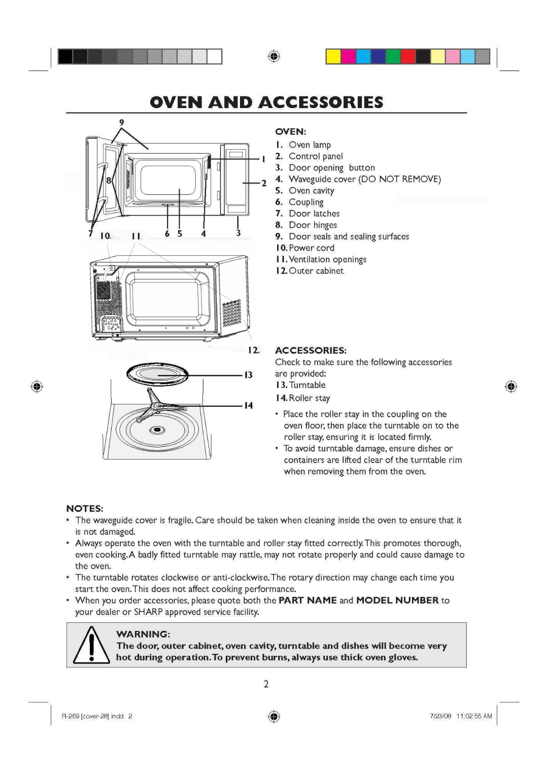 Sharp R-270 manual 