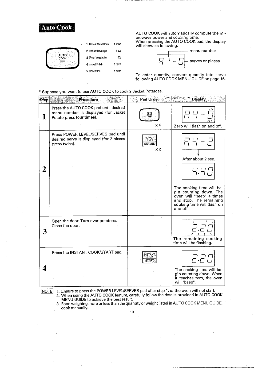 Sharp R-3S56 manual 