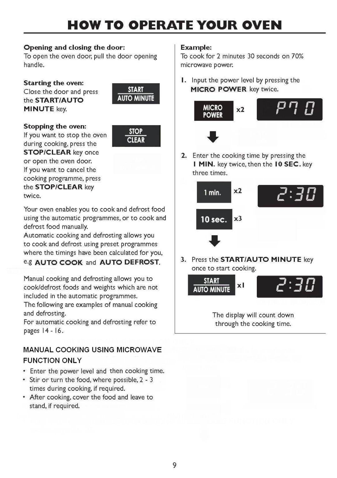 Sharp R-658 manual 