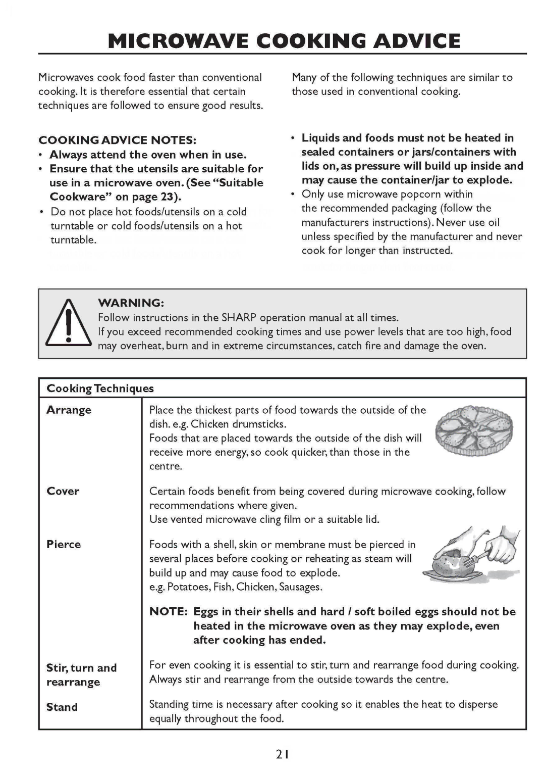 Sharp R-658 manual 