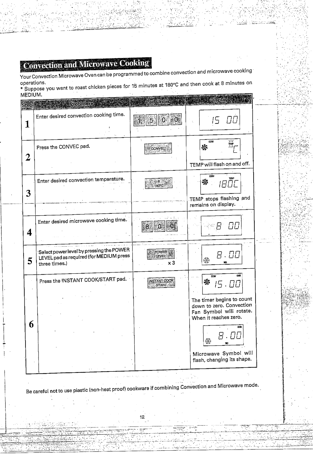 Sharp R-7A54 manual 