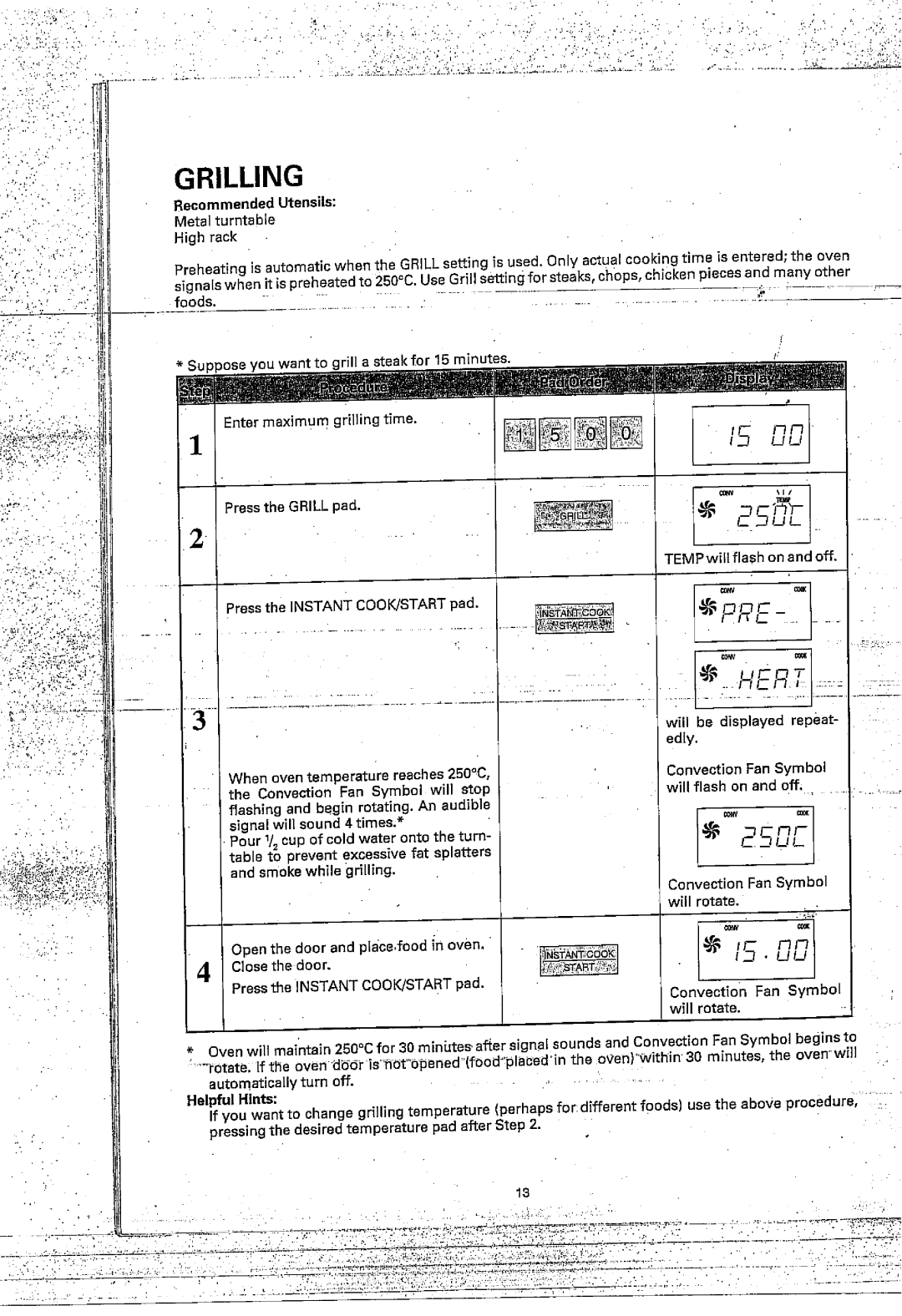 Sharp R-7A54 manual 