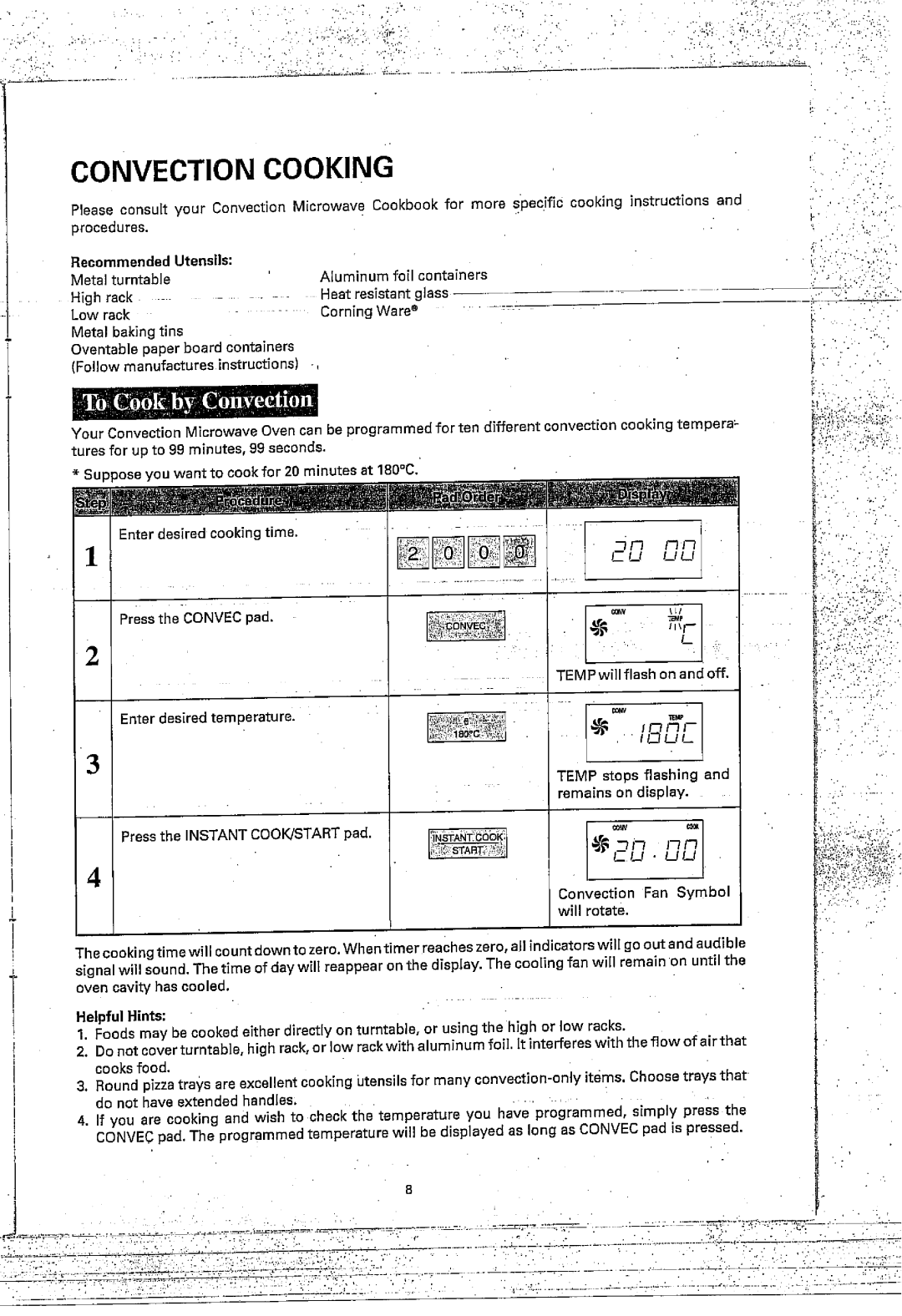 Sharp R-7A54 manual 