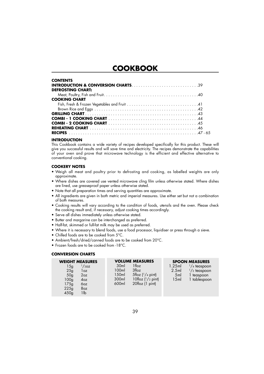 Sharp R-890SLM operation manual Cookbook 