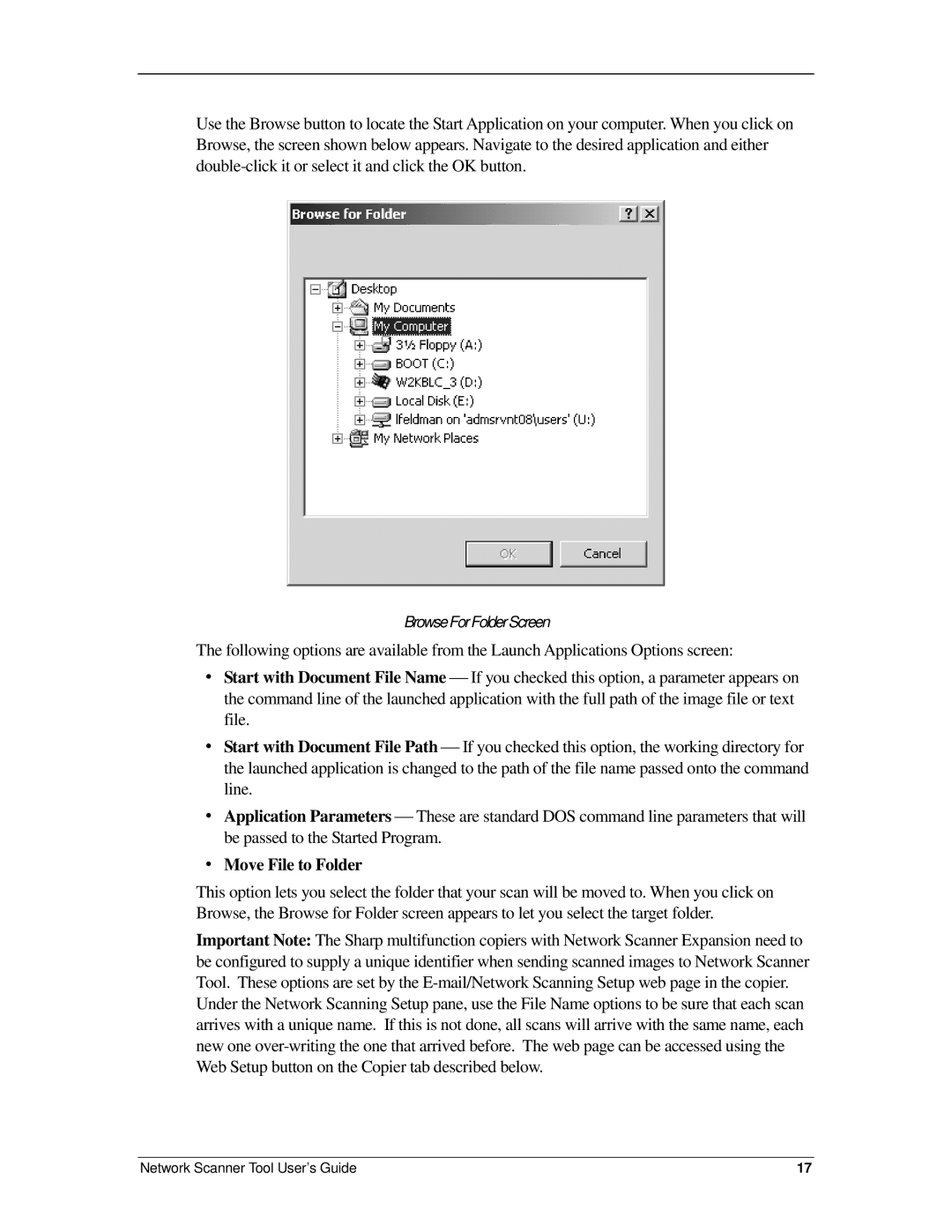 Sharp R2.7 manual Move File to Folder 