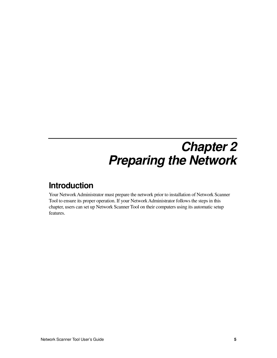 Sharp R2.7 manual Chapter Preparing the Network 