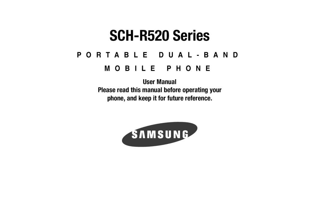 Sharp R520_CJ16_MM_111009_F4 user manual SCH-R520 Series 