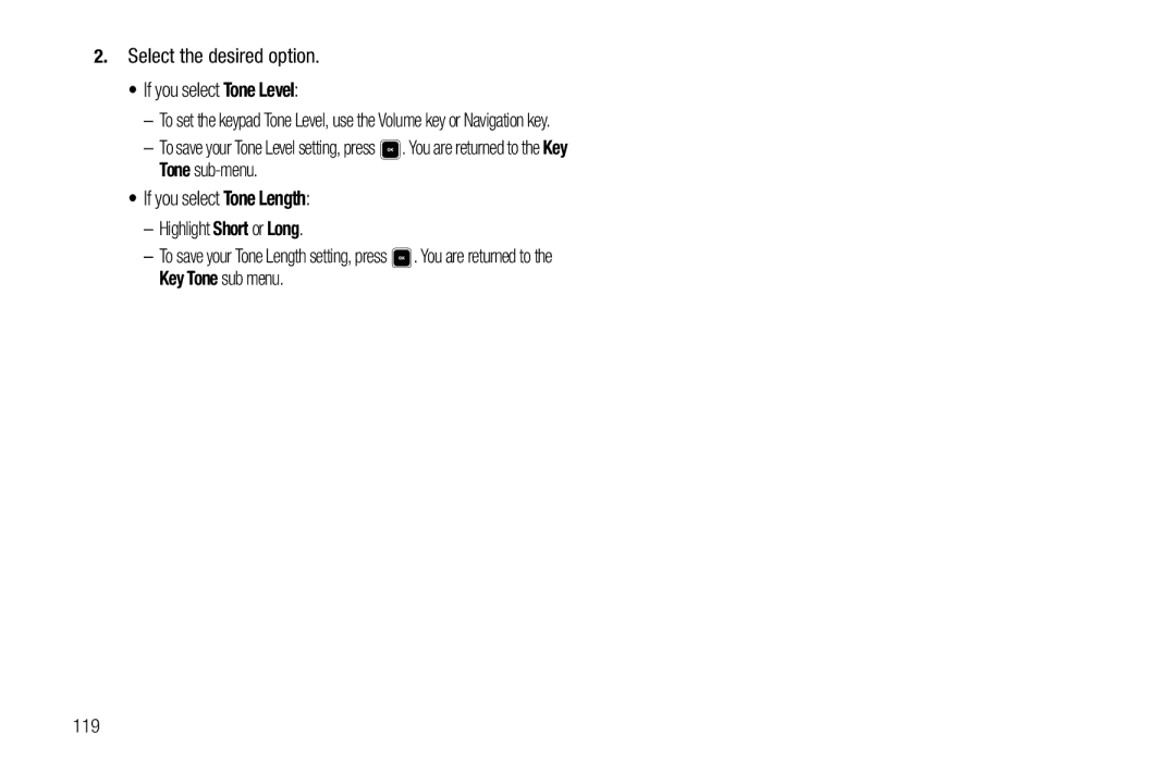 Sharp R520_CJ16_MM_111009_F4 user manual If you select Tone Length Highlight Short or Long 