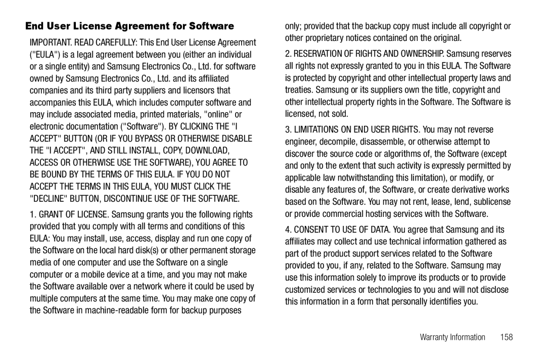 Sharp R520_CJ16_MM_111009_F4 user manual End User License Agreement for Software, 158 