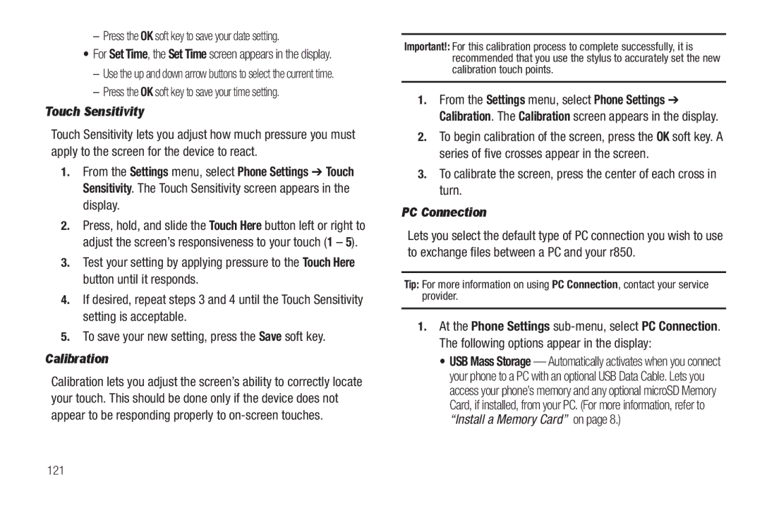 Sharp SCH-R850 user manual Press the OK soft key to save your date setting, Press the OK soft key to save your time setting 