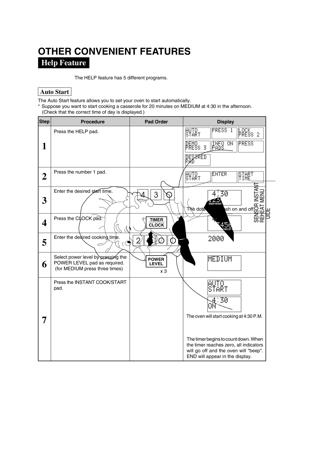 Sharp R-380H, SCR/SCRNZ, A40267 manual Cooking Guides 