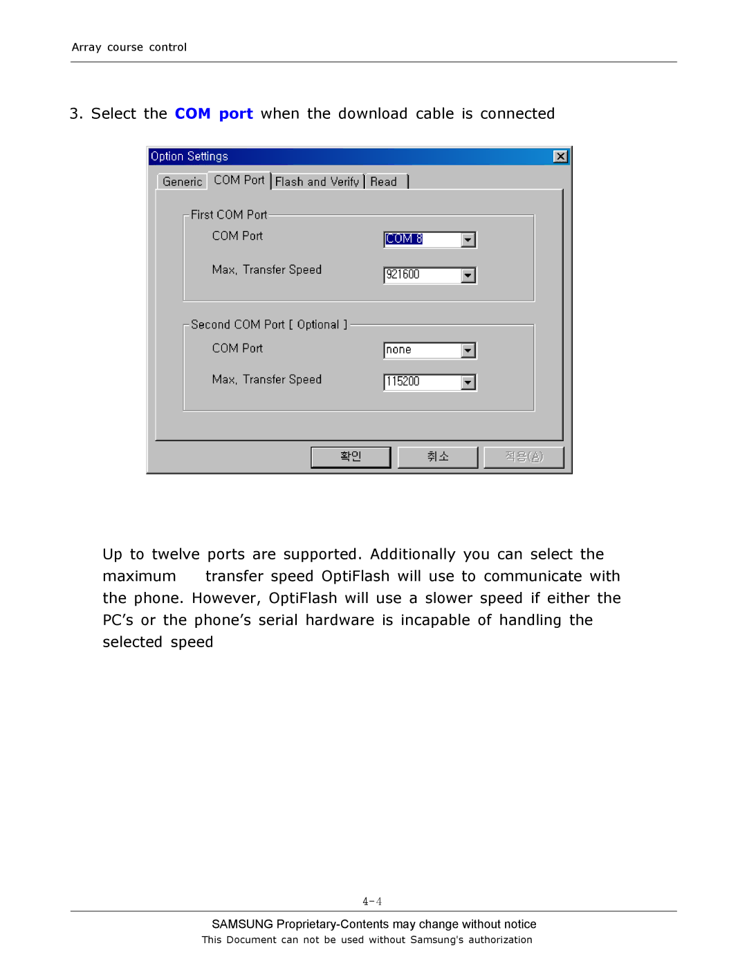 Sharp SGH-C130 manual Samsung Proprietary-Contents may change without notice 