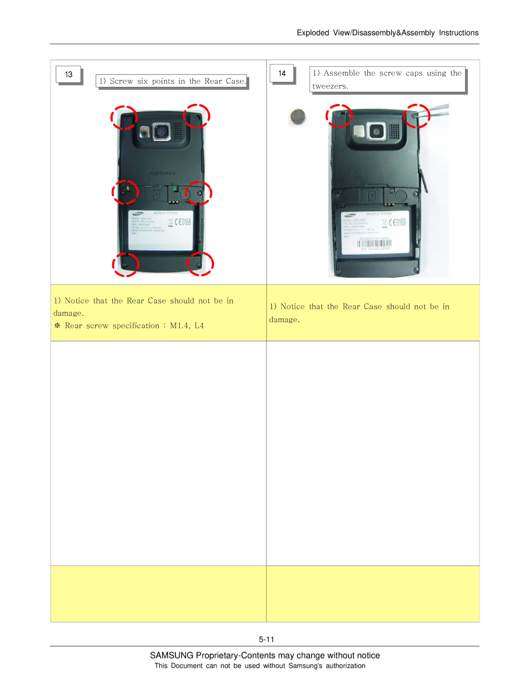 Sharp SGH-I600 manual Samsung Proprietary-Contents may change without notice 