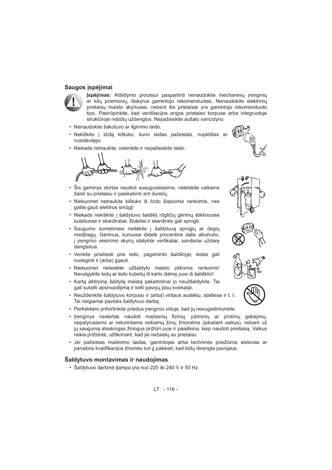 Sharp SJ-F320V operation manual 