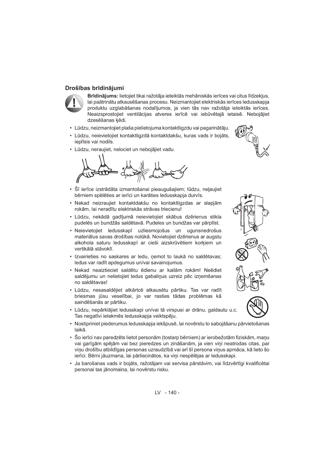 Sharp SJ-F320V operation manual 