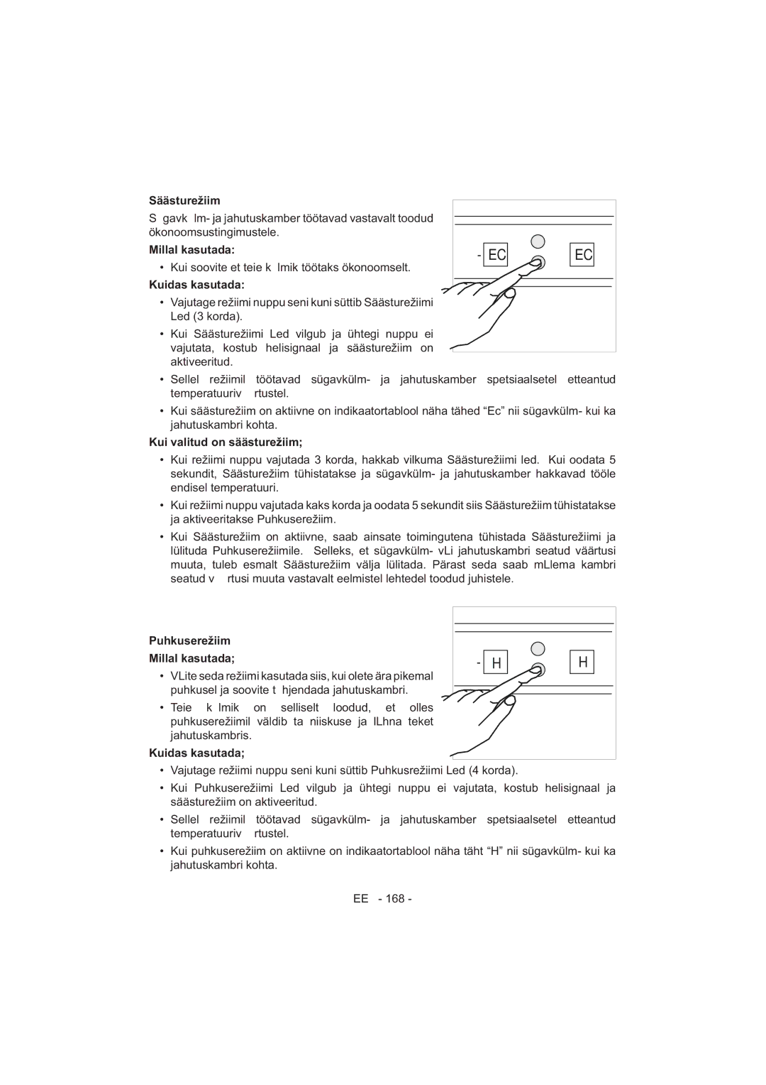 Sharp SJ-F320V operation manual Millal kasutada, Kuidas kasutada 