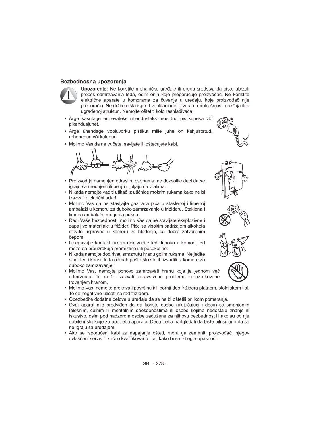 Sharp SJ-F320V operation manual 