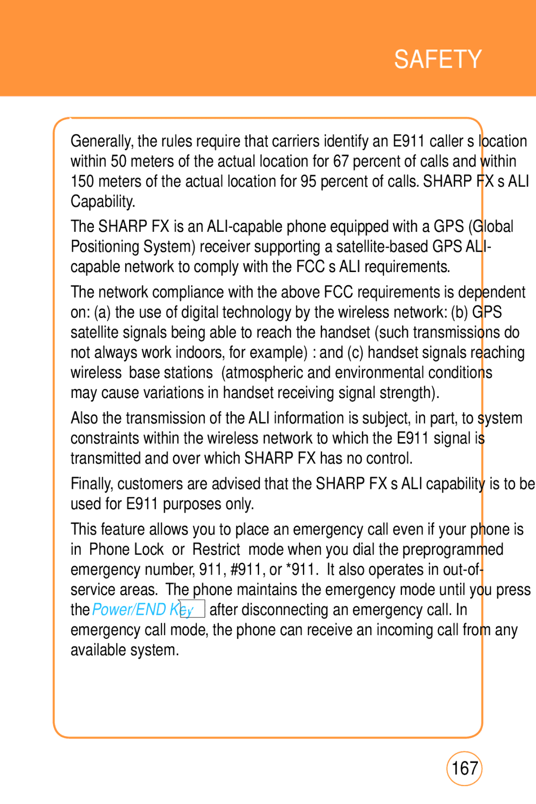 Sharp STX-2 manual 167 