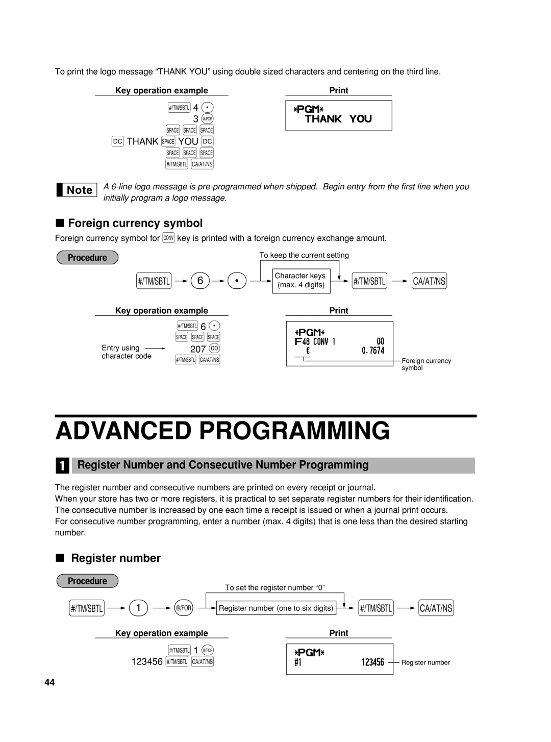 Sharp TINSZ2600RCZZ instruction manual Advanced Programming, SSS sA, S1 @ 