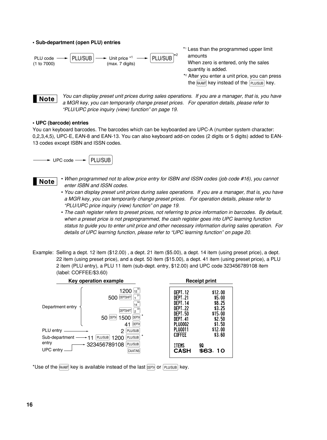 Sharp TINSZ2602RCZZ, XE-A406 instruction manual 1200 ∑, 500 D ¡, 50 d 1500 d, 41 d, 11 p 1200 p, 323456789108 p 