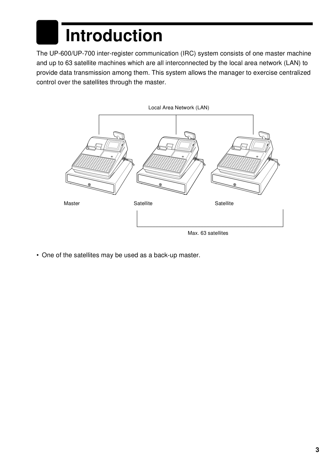 Sharp UP-600, UP-700 instruction manual Introduction 