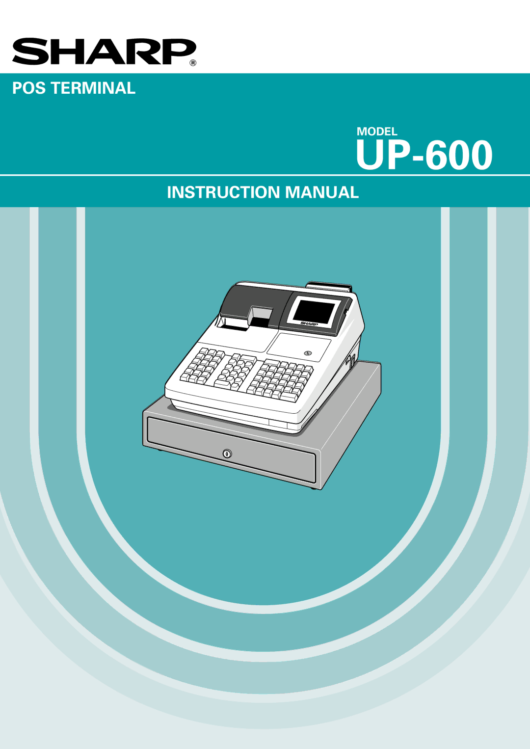 Sharp UP-600 instruction manual 