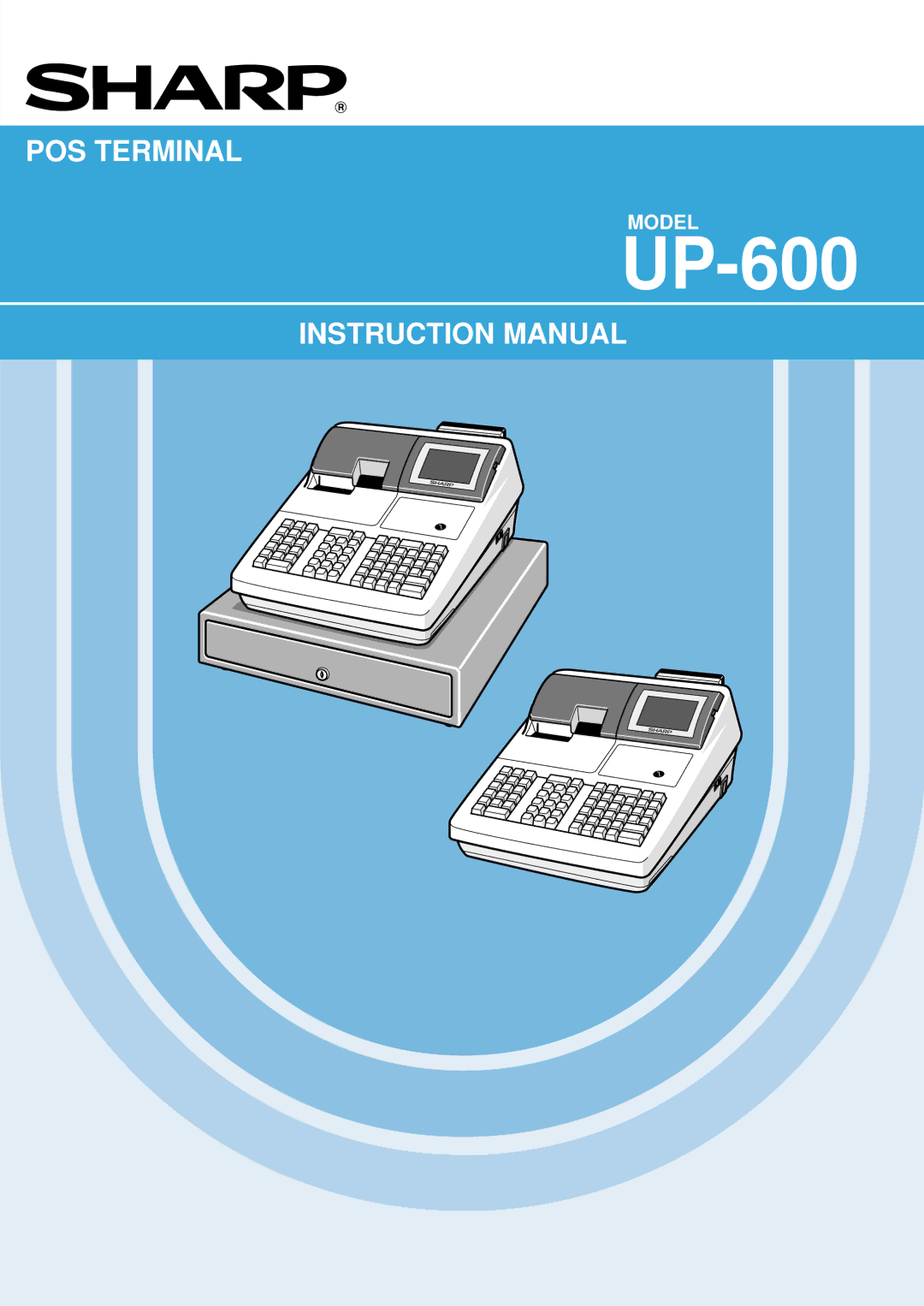 Sharp UP-600 instruction manual 