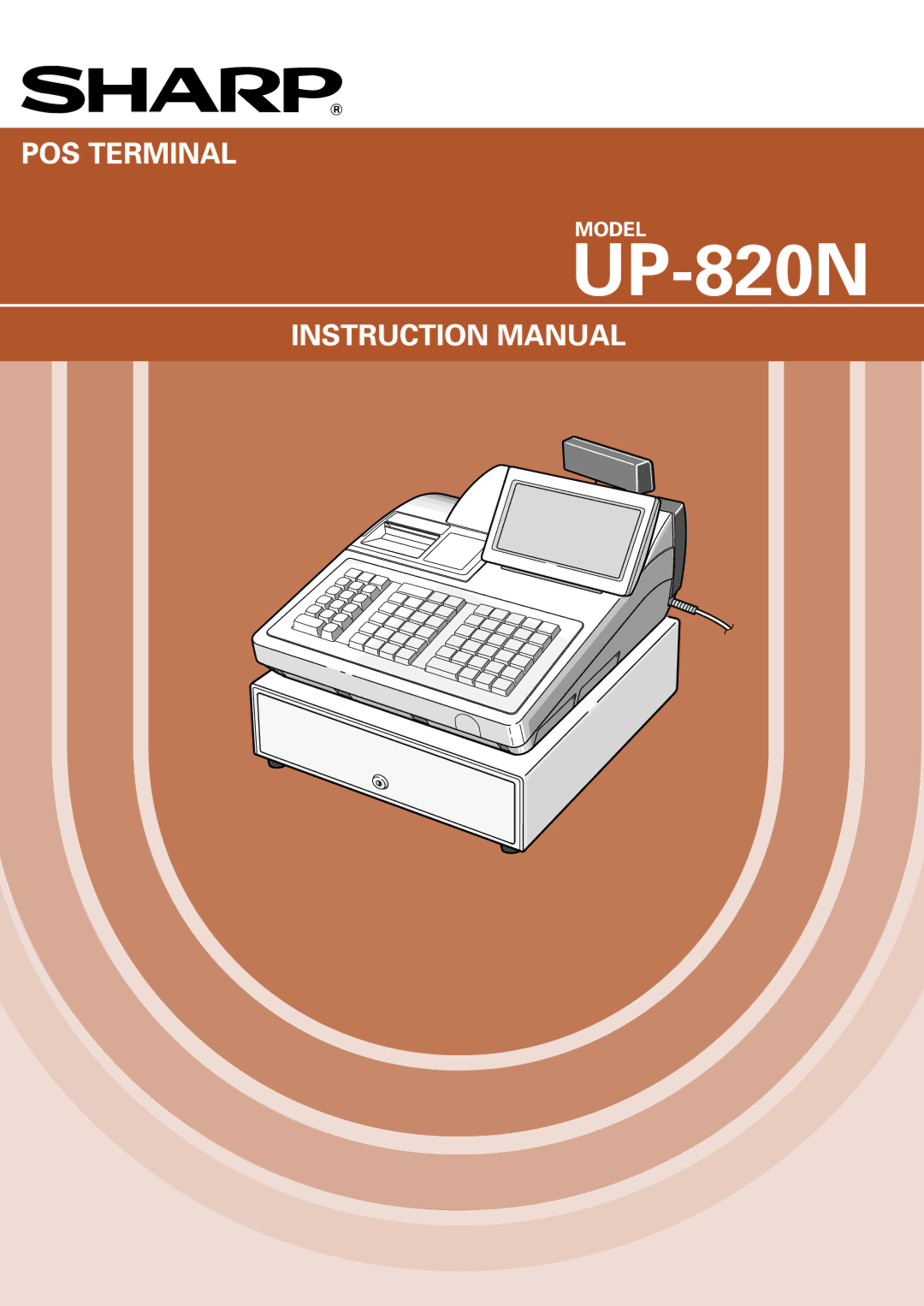 Sharp UP-820N manual 