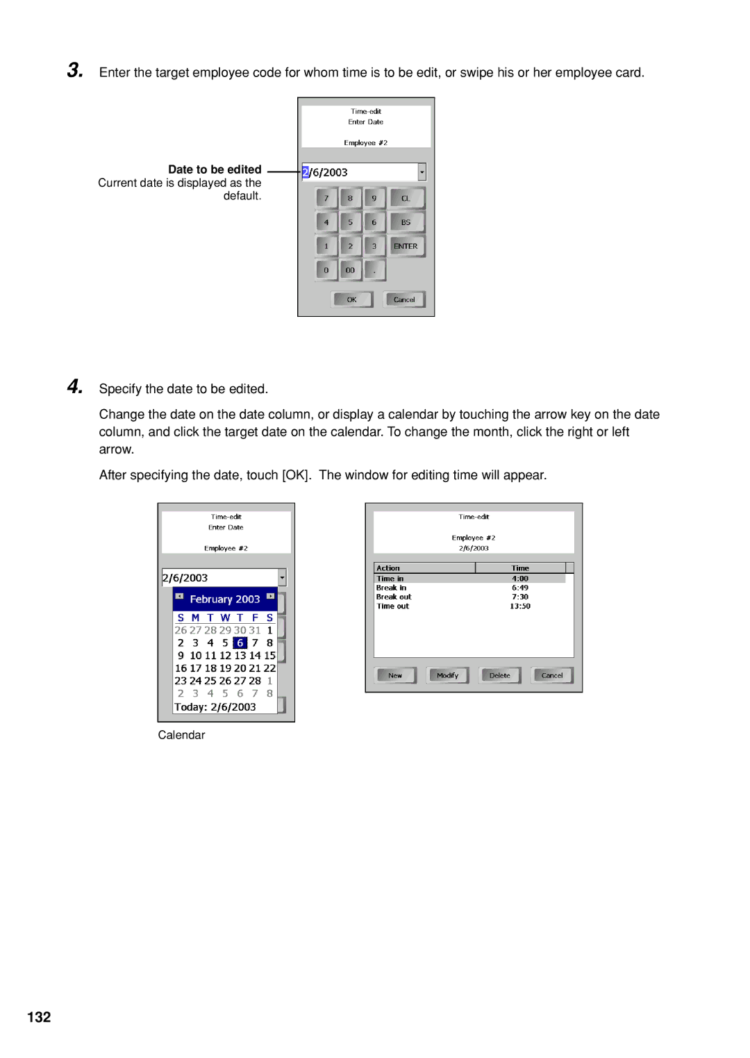 Sharp UP-X300 instruction manual 132 