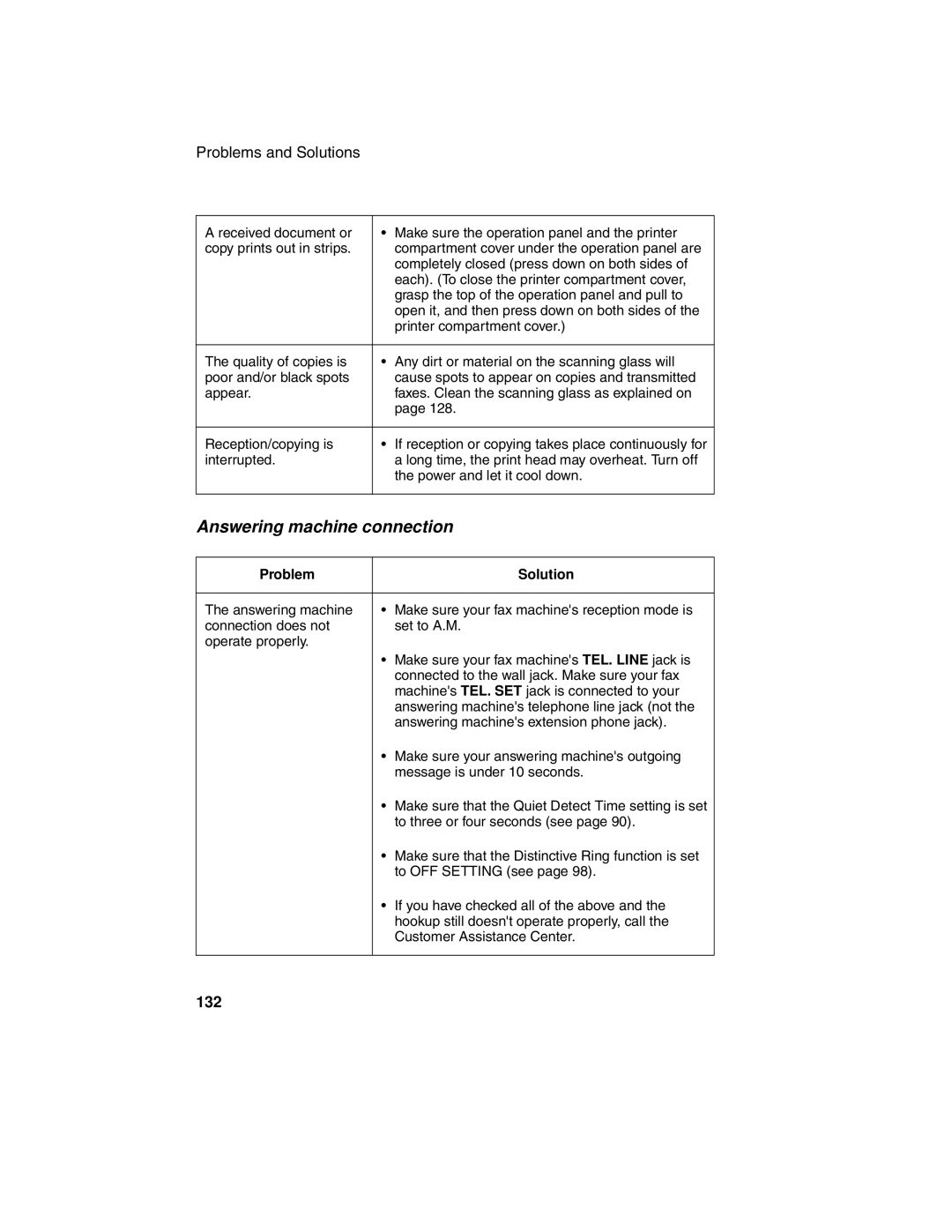 Sharp UX-340L operation manual Answering machine connection 