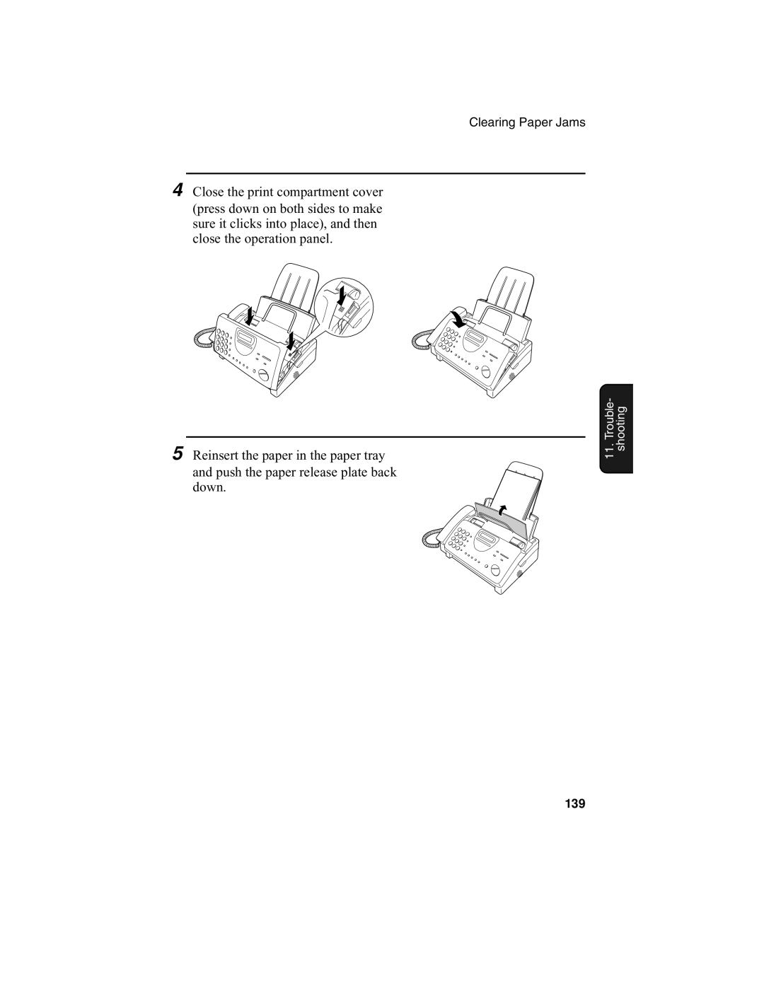 Sharp UX-340L operation manual 139 