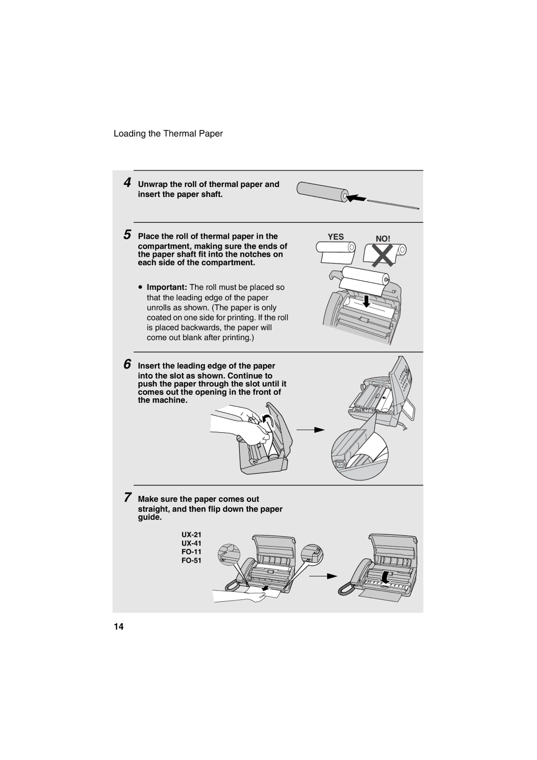 Sharp UX-61, UX-41, UX-21, FO-11, GQ-56, FO-51, FO-71 operation manual Yes 