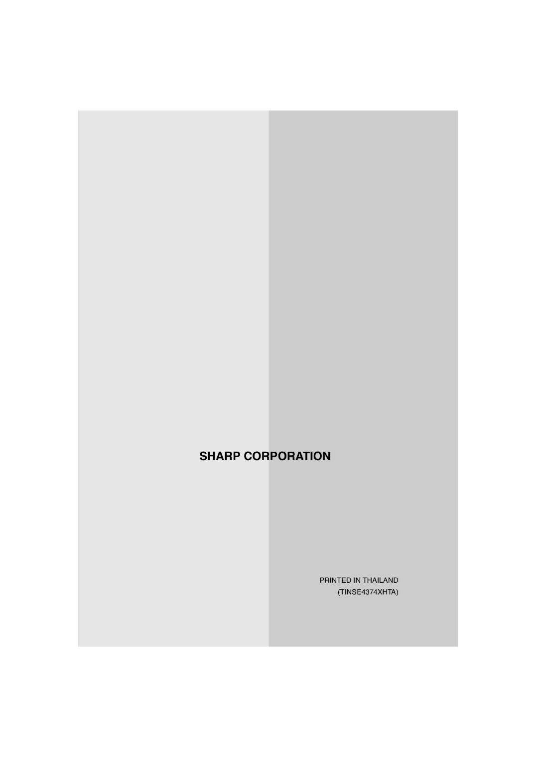 Sharp FO-51, UX-41, UX-61, UX-21, FO-11, GQ-56, FO-71 operation manual Sharp Corporation 